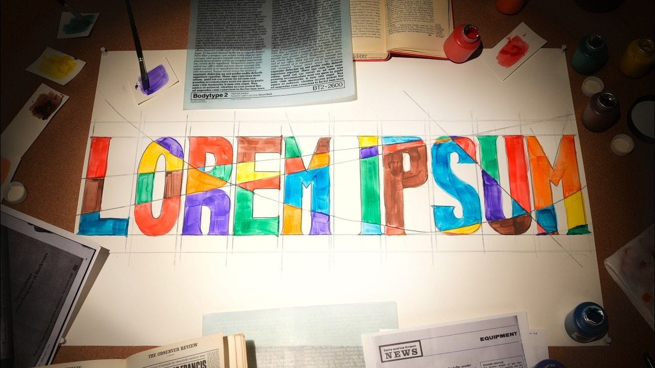 The Lorem Ipsum Mystery