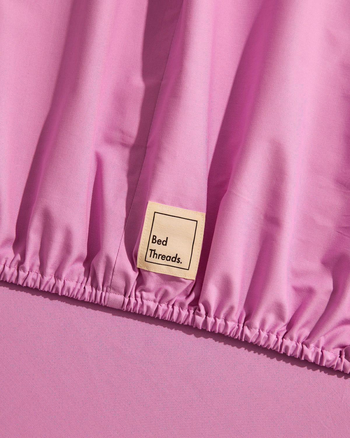 Bubblegum 100% Organic Cotton Fitted Sheet Set