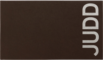 Donald Judd Postcard Book