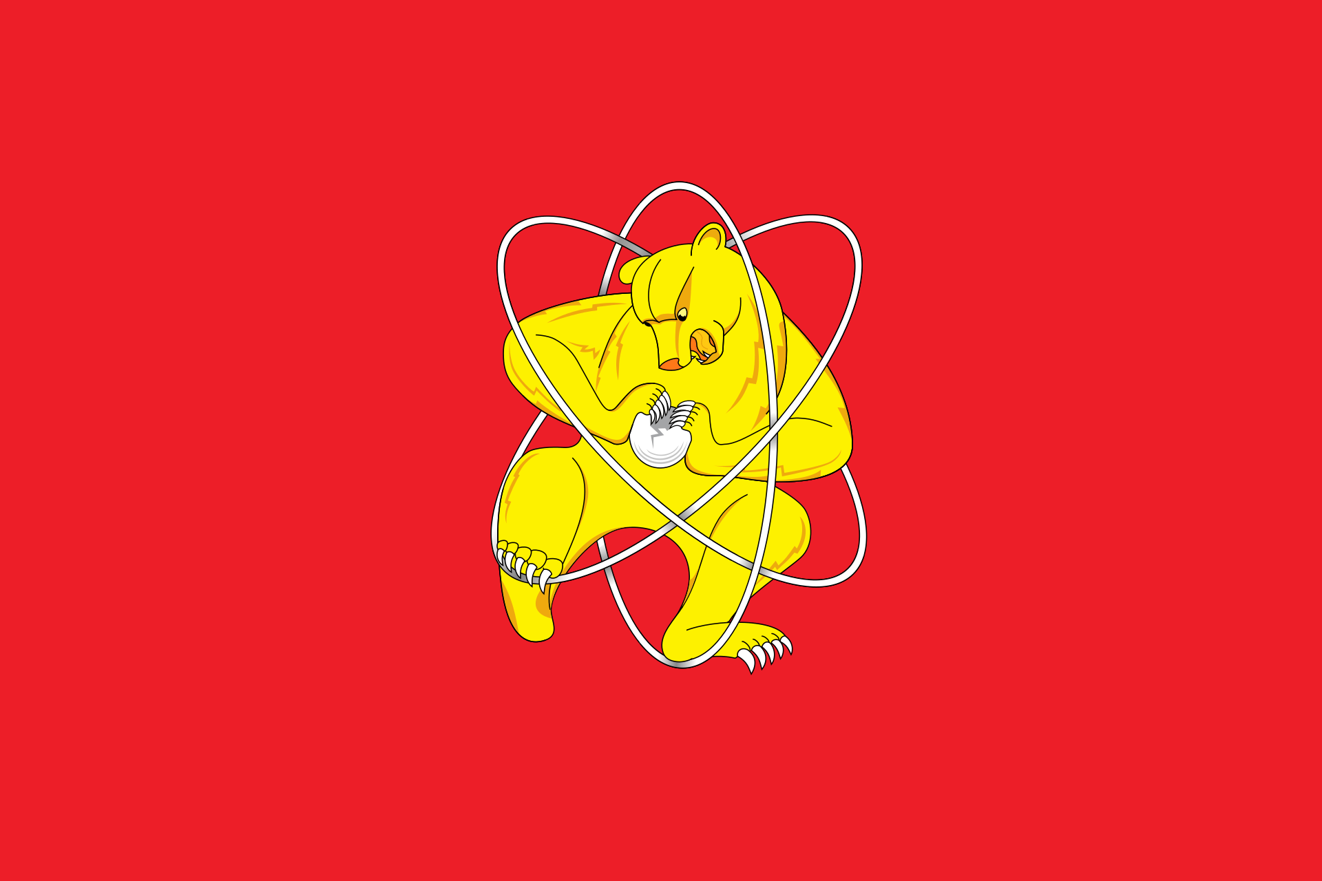Flag of Zheleznogorsk