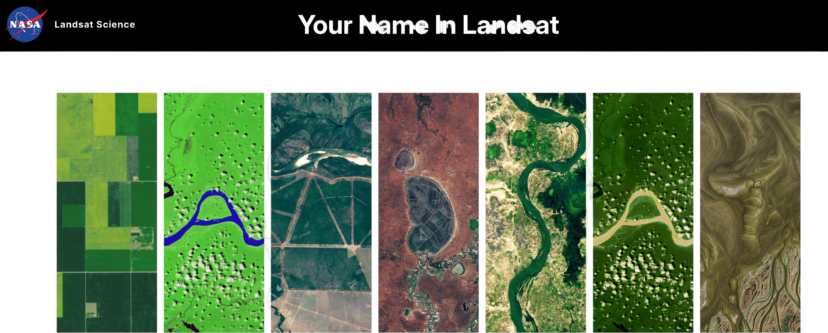 See your name from above