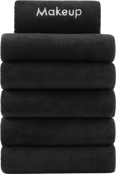 Black Makeup Towels