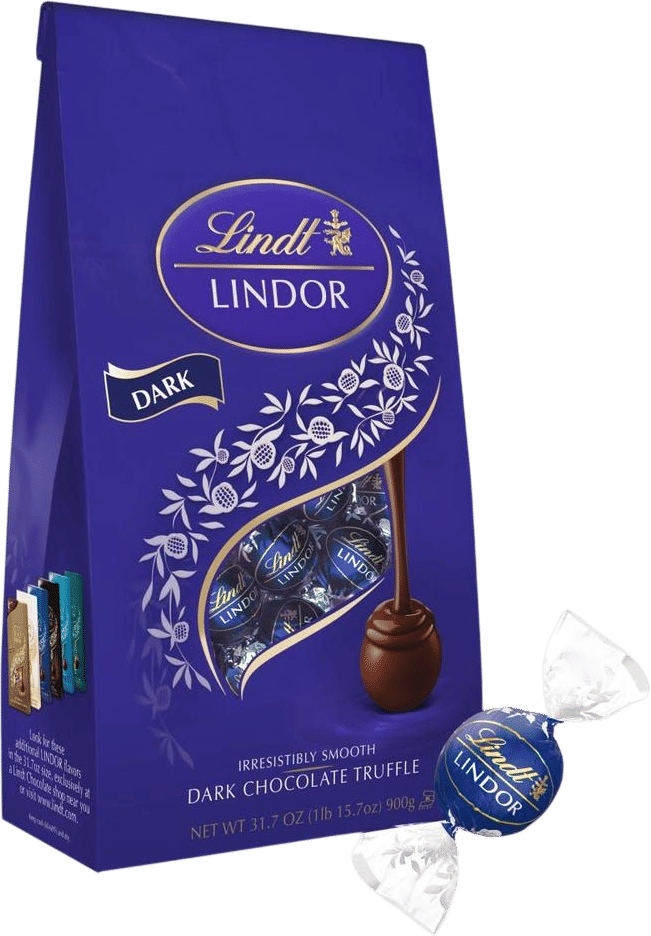 LINDOR Dark Chocolate Truffles