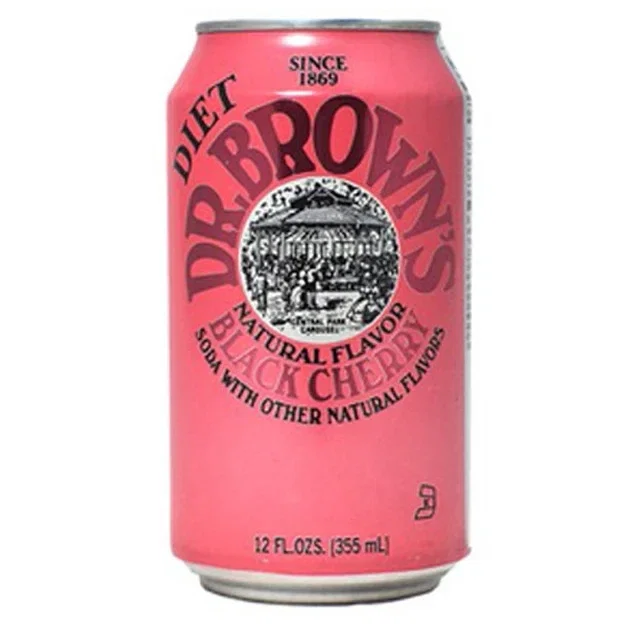 Dr. Brown’s Diet Black Cherry Soda