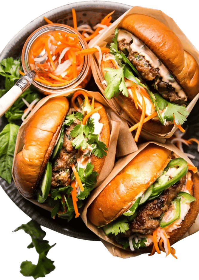 Pork Banh Mi Burger | The Modern Proper