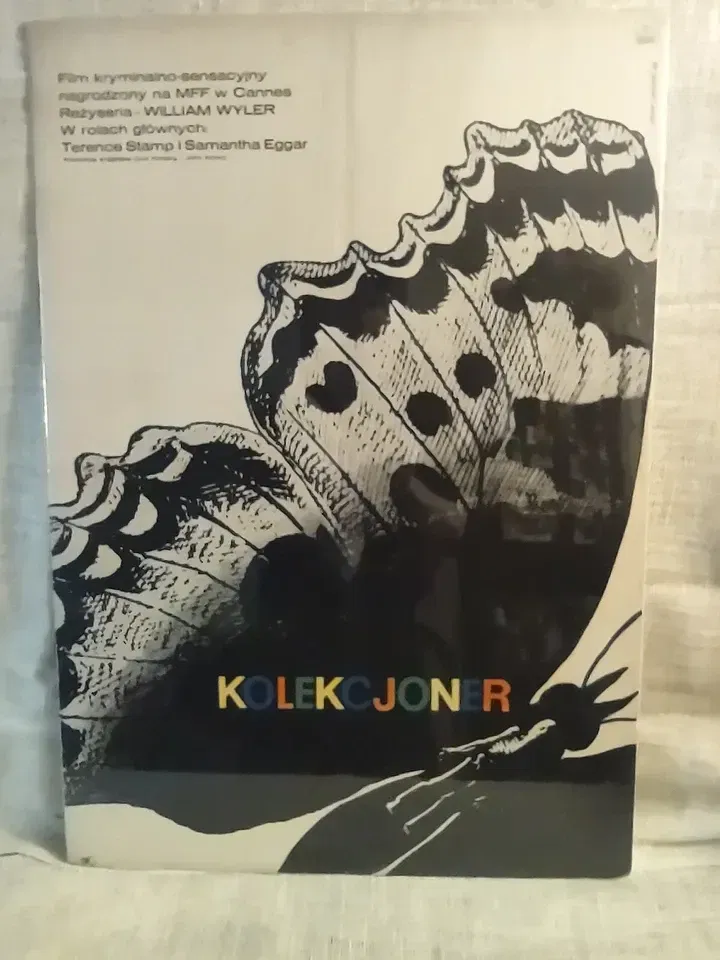 Vintage Polish Movie Poster The Collector (1968)