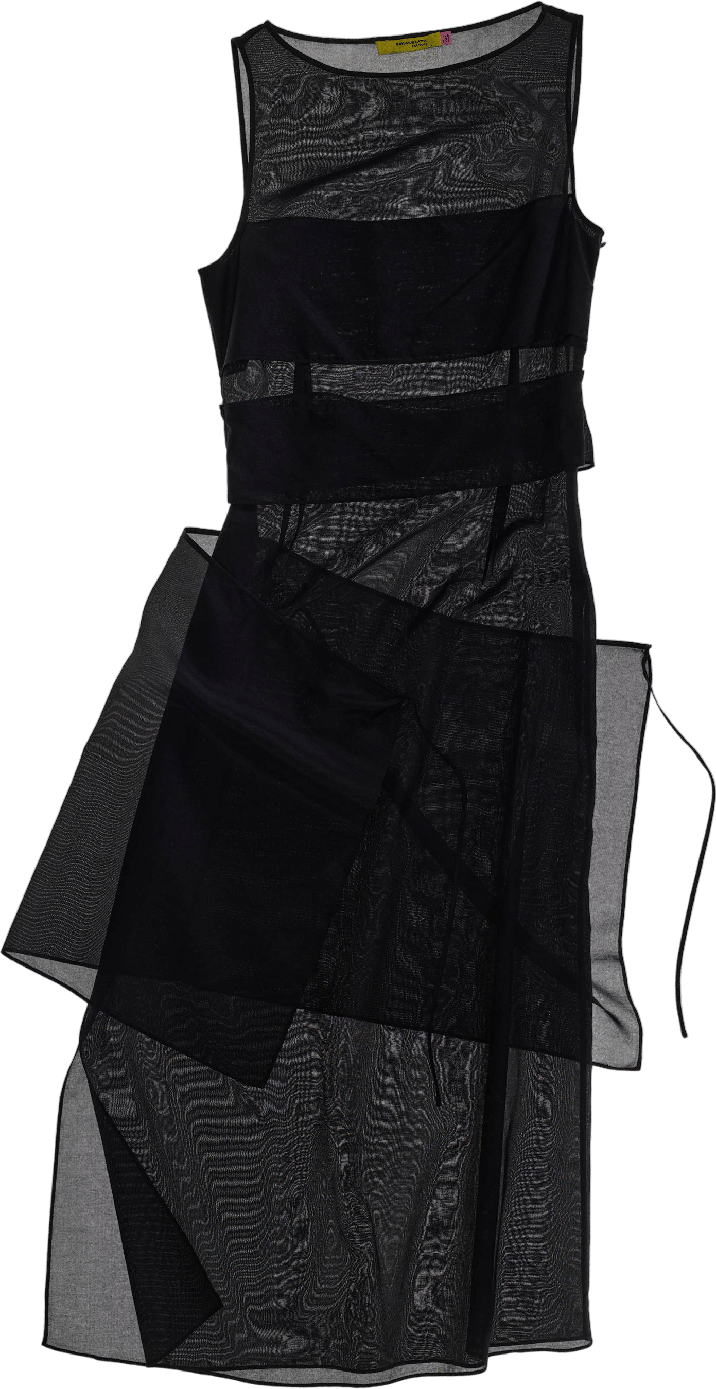 Eckhaus Latta x Mango Sheer Panel Dress