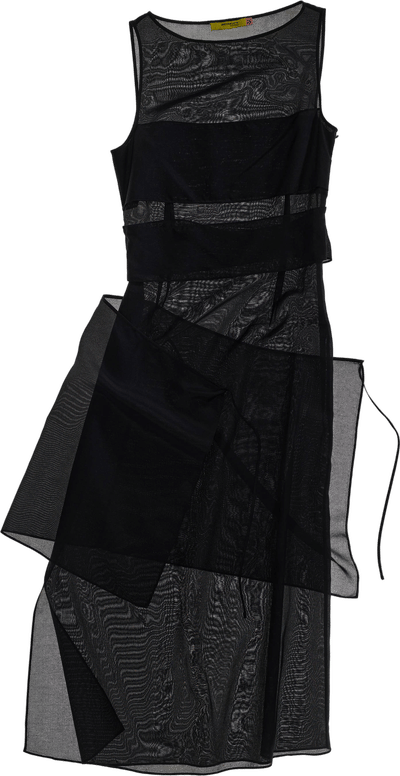 Eckhaus Latta x Mango Sheer Panel Dress