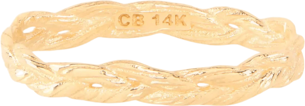Entwined Braided Ring