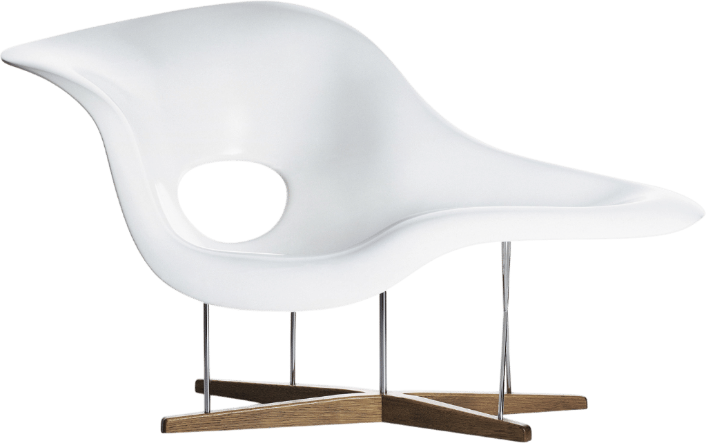 La Chaise by Charles & Ray Eames
