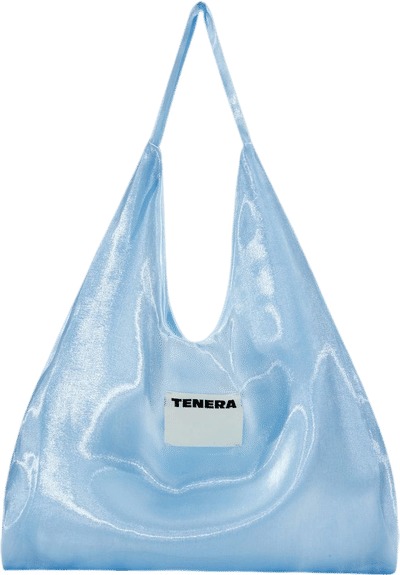 Plant-based Satin Ballerina Shoulder Tote Bag
