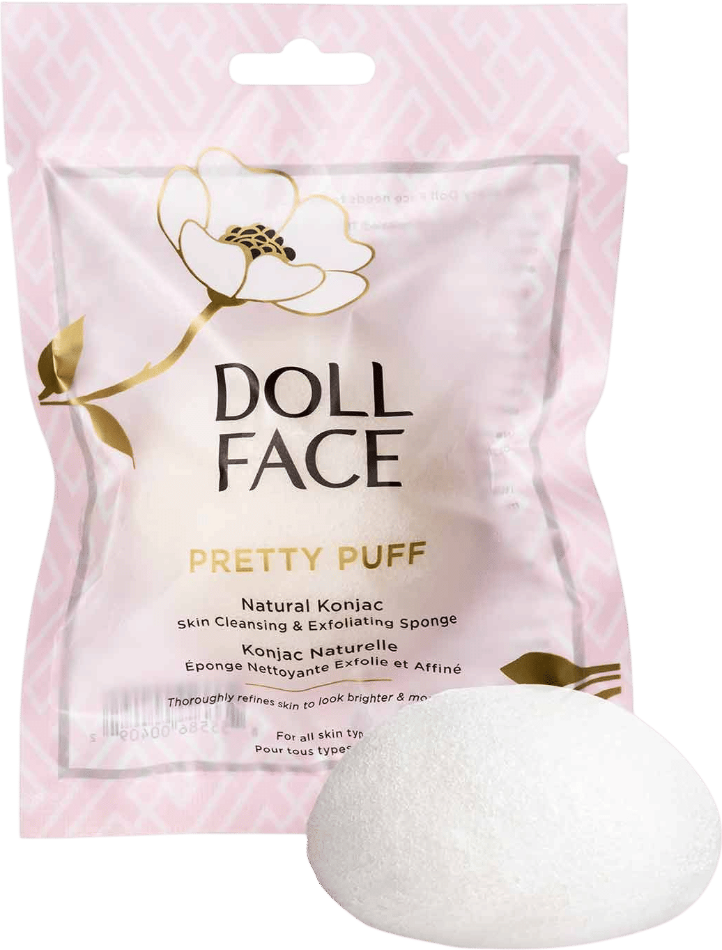 Pretty Puff Original Natural Konjac Sponge
