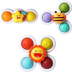 ALASOU Pop Suction Cup Spinner Toys