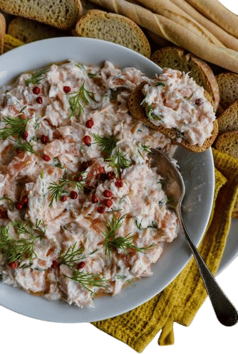 Salmon Rillettes with Chives and Shallots