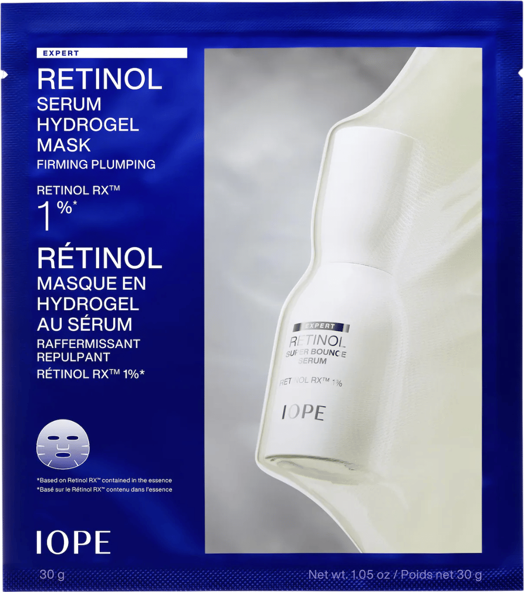 IOPE Retinol Serum Hydrogel Face Mask