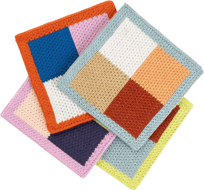 Color Patch Coaster Set