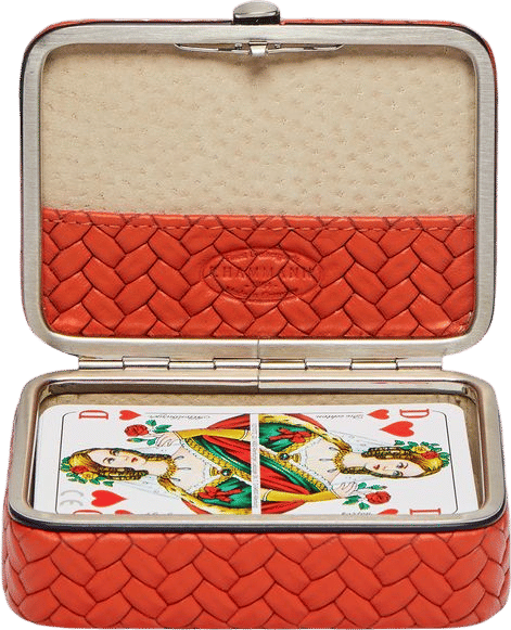 Leather Playing Cards Set