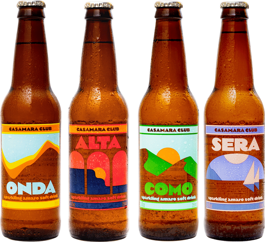Casamara Club, Italian amaro botanical sodas