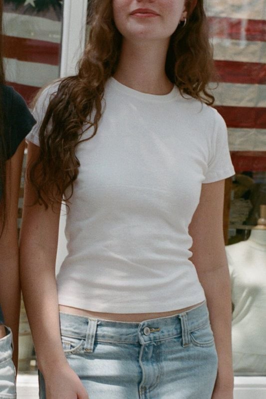 Brandy Melville white tee shirt