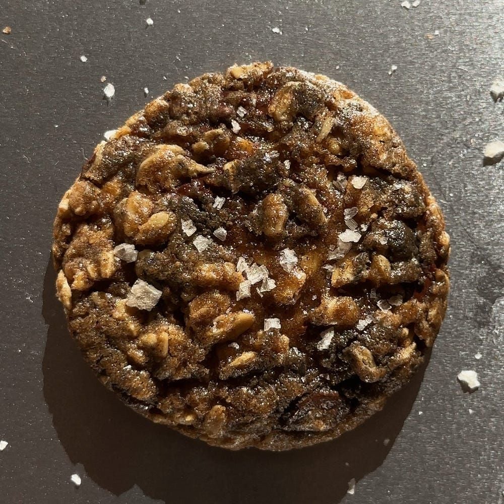 Black Sesame Oatmeal Chocolate Chip Cookies Recipe
