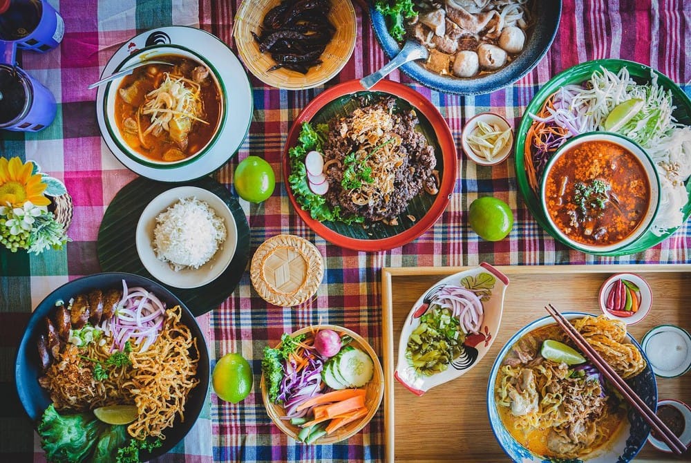 Chiang Rai Thai street food