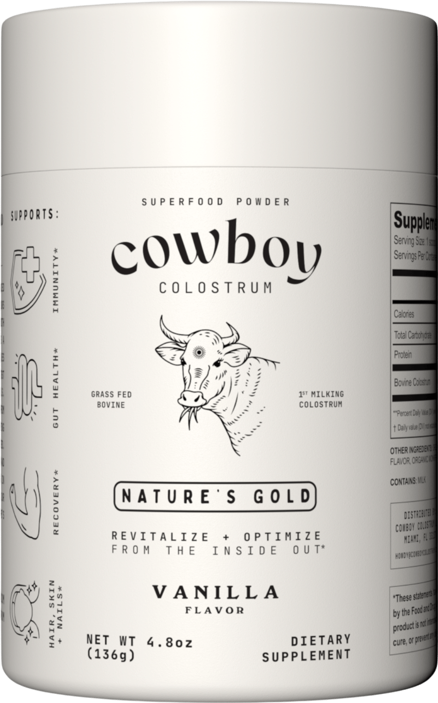 Cowboy Colostrum - Vanilla