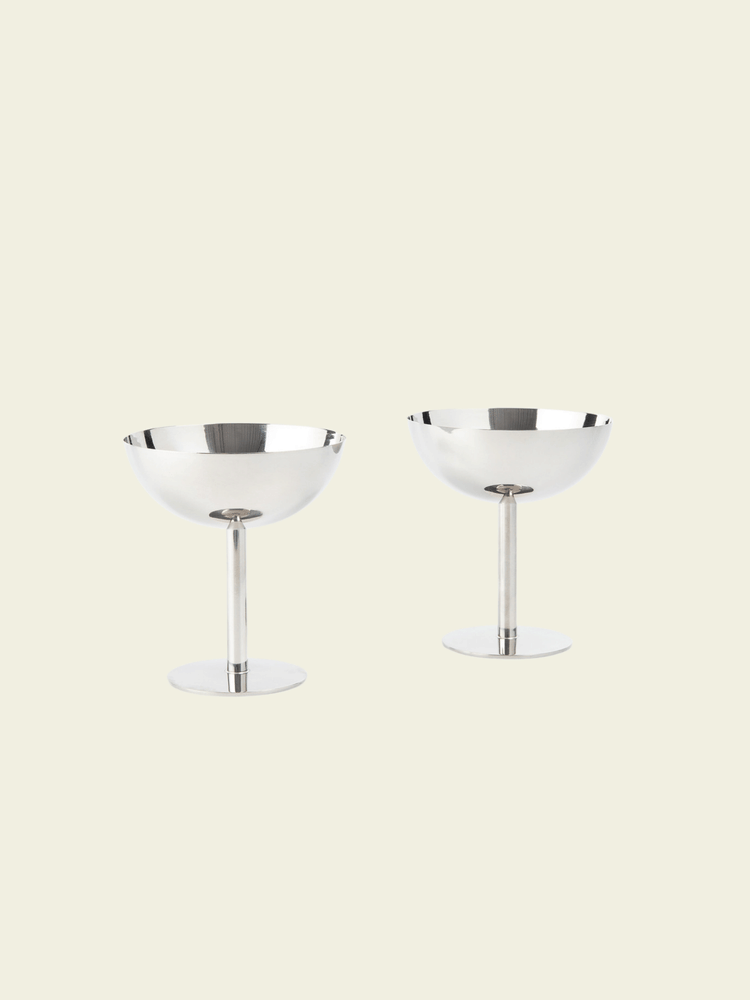 nice stems ice cream coupe — set of 2