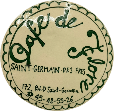 Giant Café De Flore Coaster