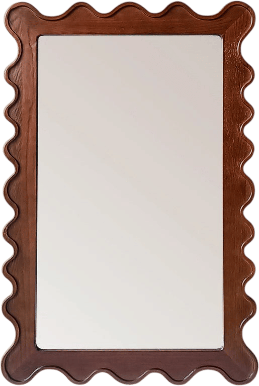 Savannah Scalloped Edge Mirror