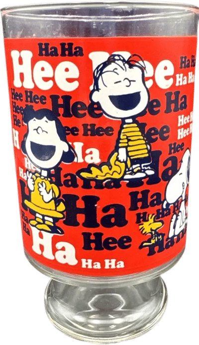 1965 Peanuts Glass
