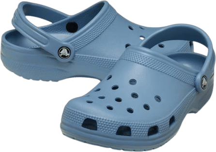 Crocs as gardening shoes