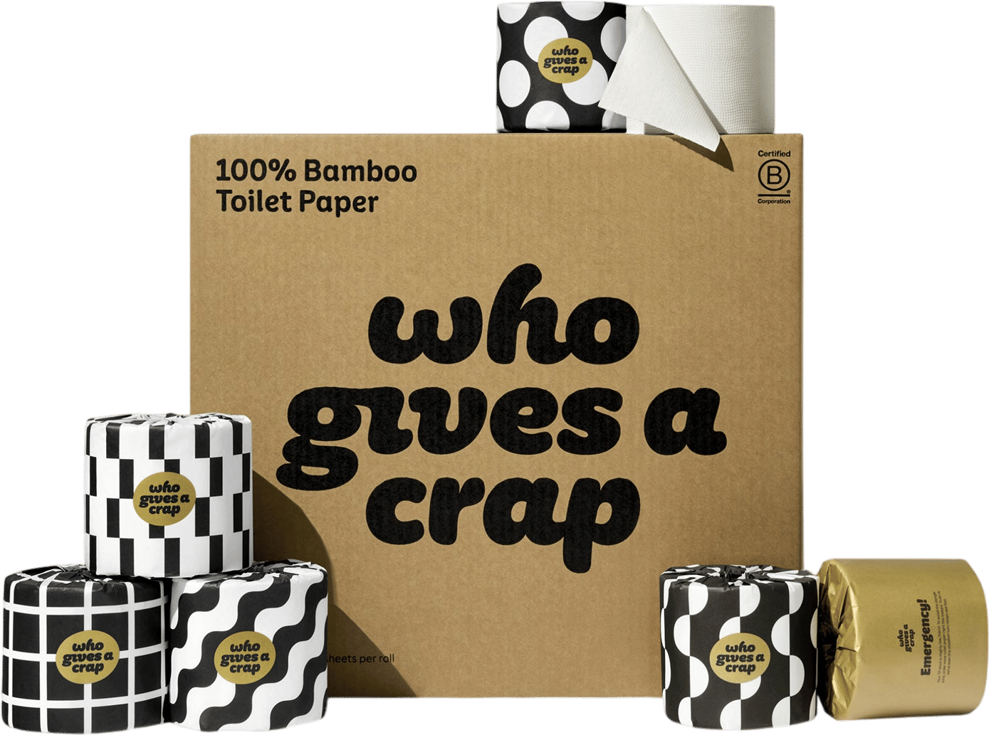 Who Gives A Crap Bamboo Toilet Paper