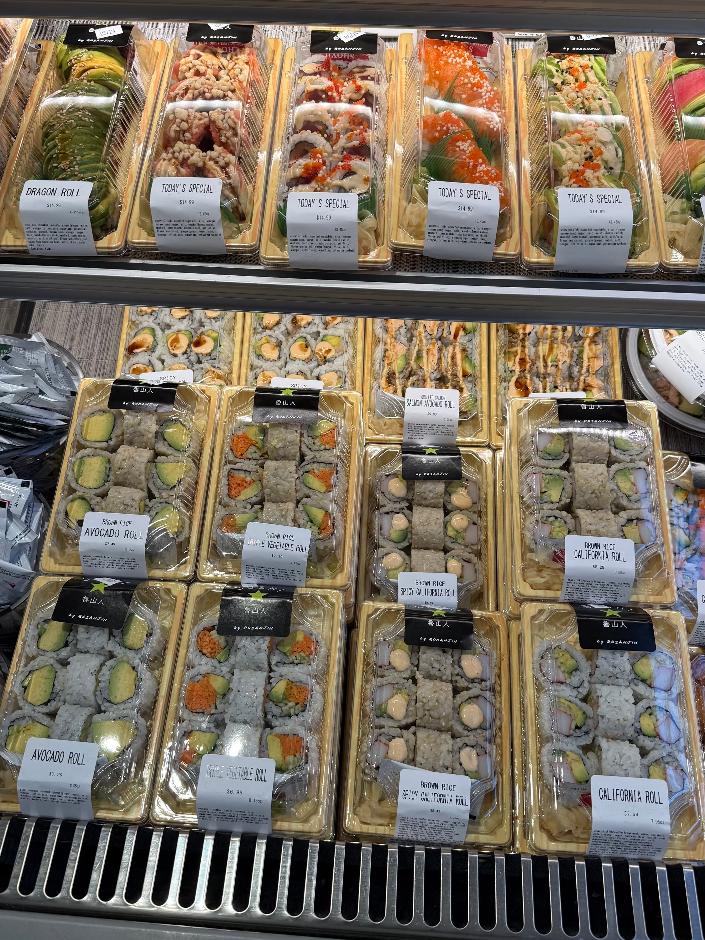 grocery store sushi