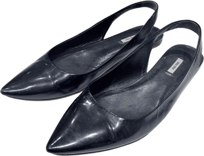 Patent Leather Slingback Flats