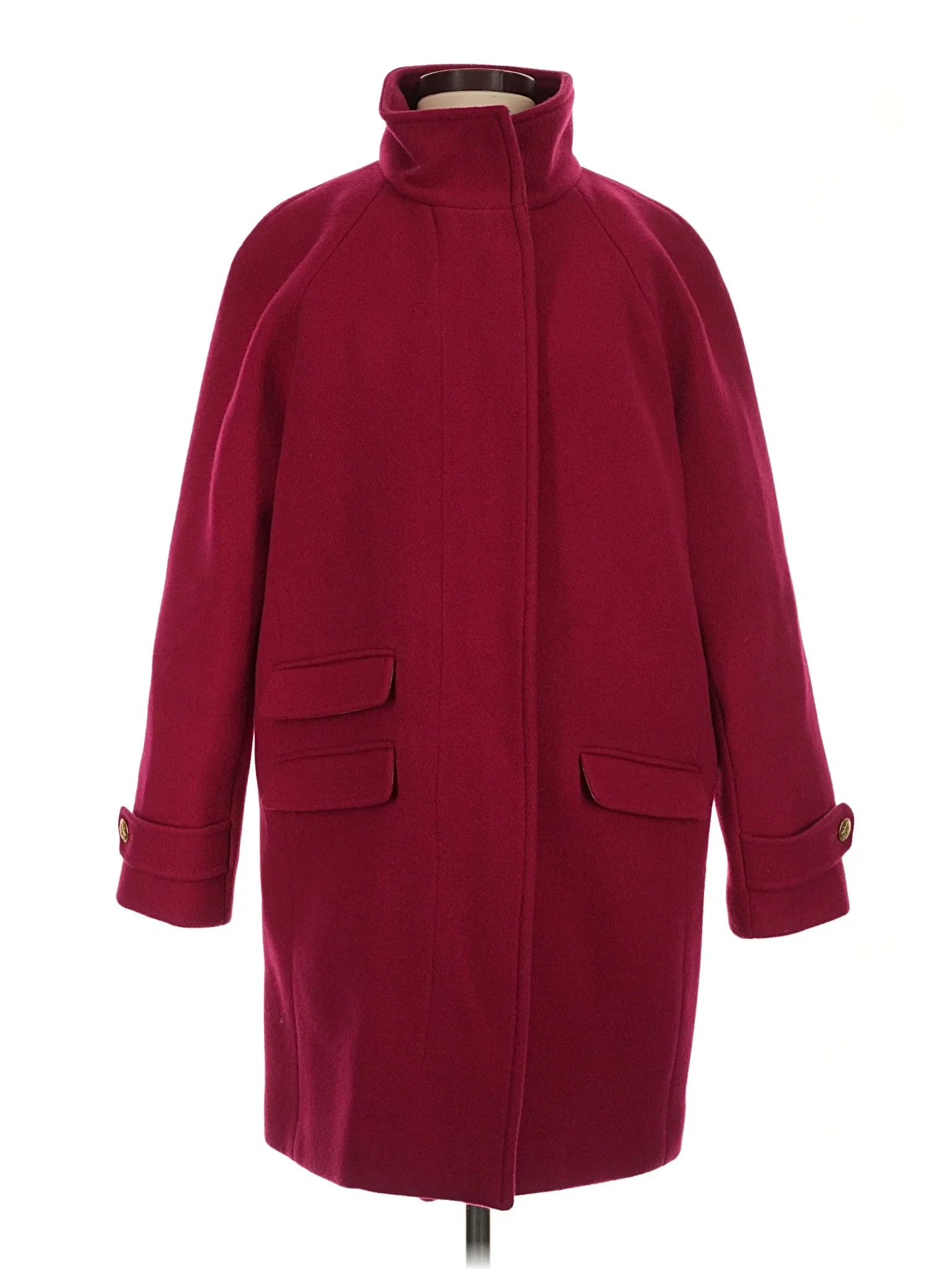 Burgundy Coat
