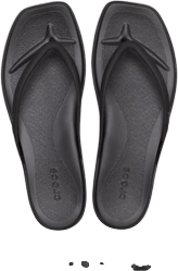 crocs miami flop in black