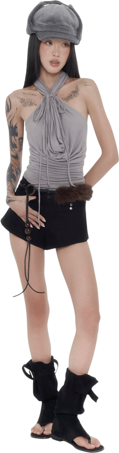 Orielle Cowl Top | Diem Attire