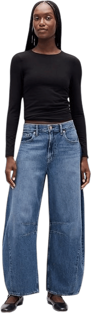 Gap High Rise Horseshoe Jeans