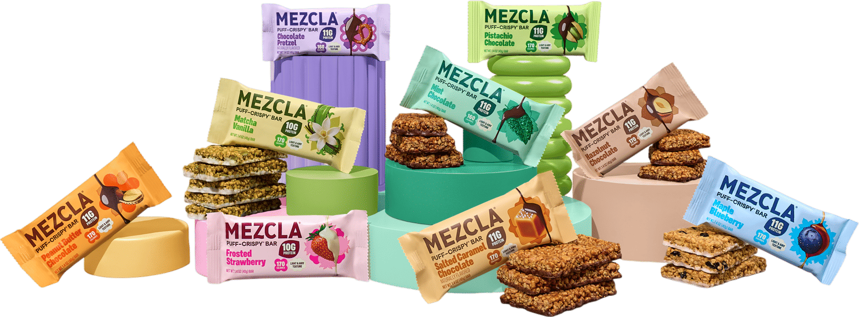 mezcla protein bars