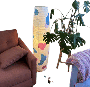 enhance a rice paper lamp