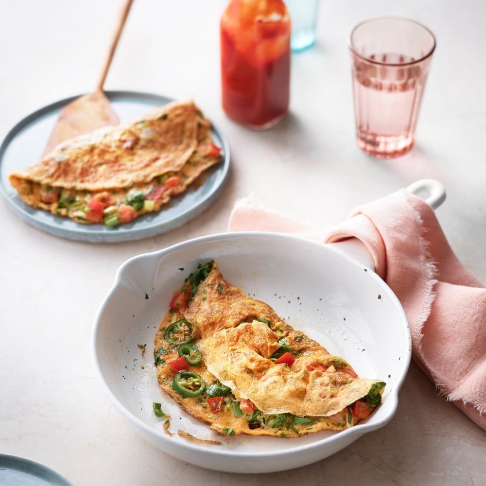 Asma Khan's masala omelette