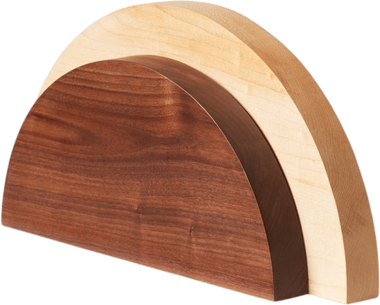 Semicircle Cutting Board Set