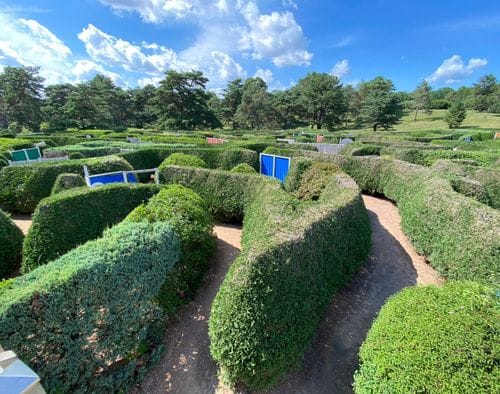 A proper hedge maze