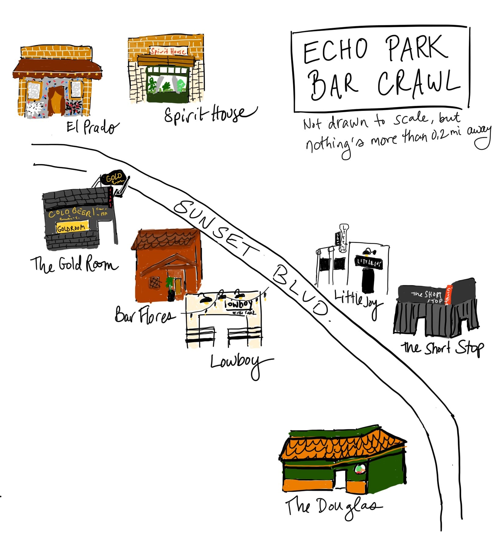 Echo Park Bar Crawl