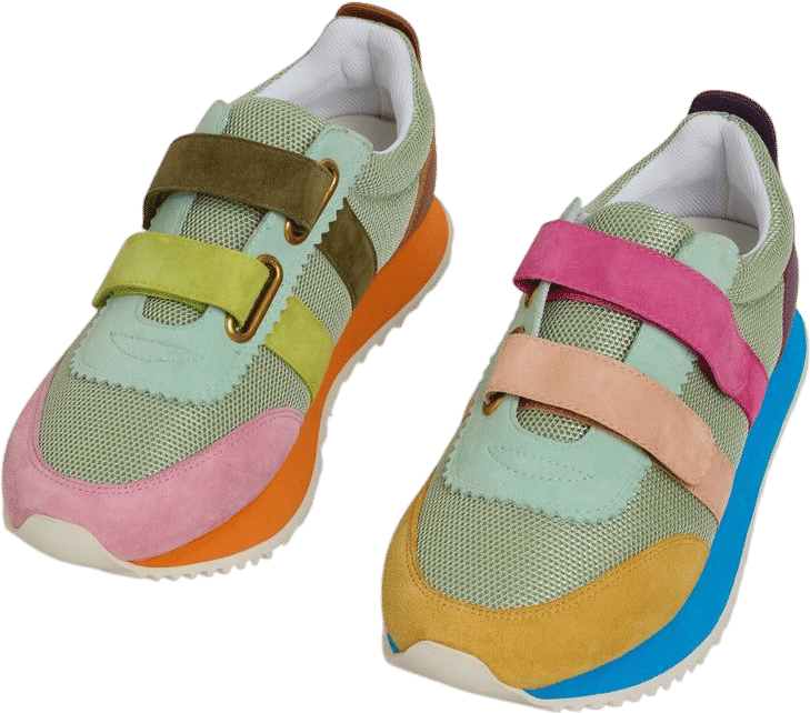 Charlotte Stone Mismatch Conway Sneakers