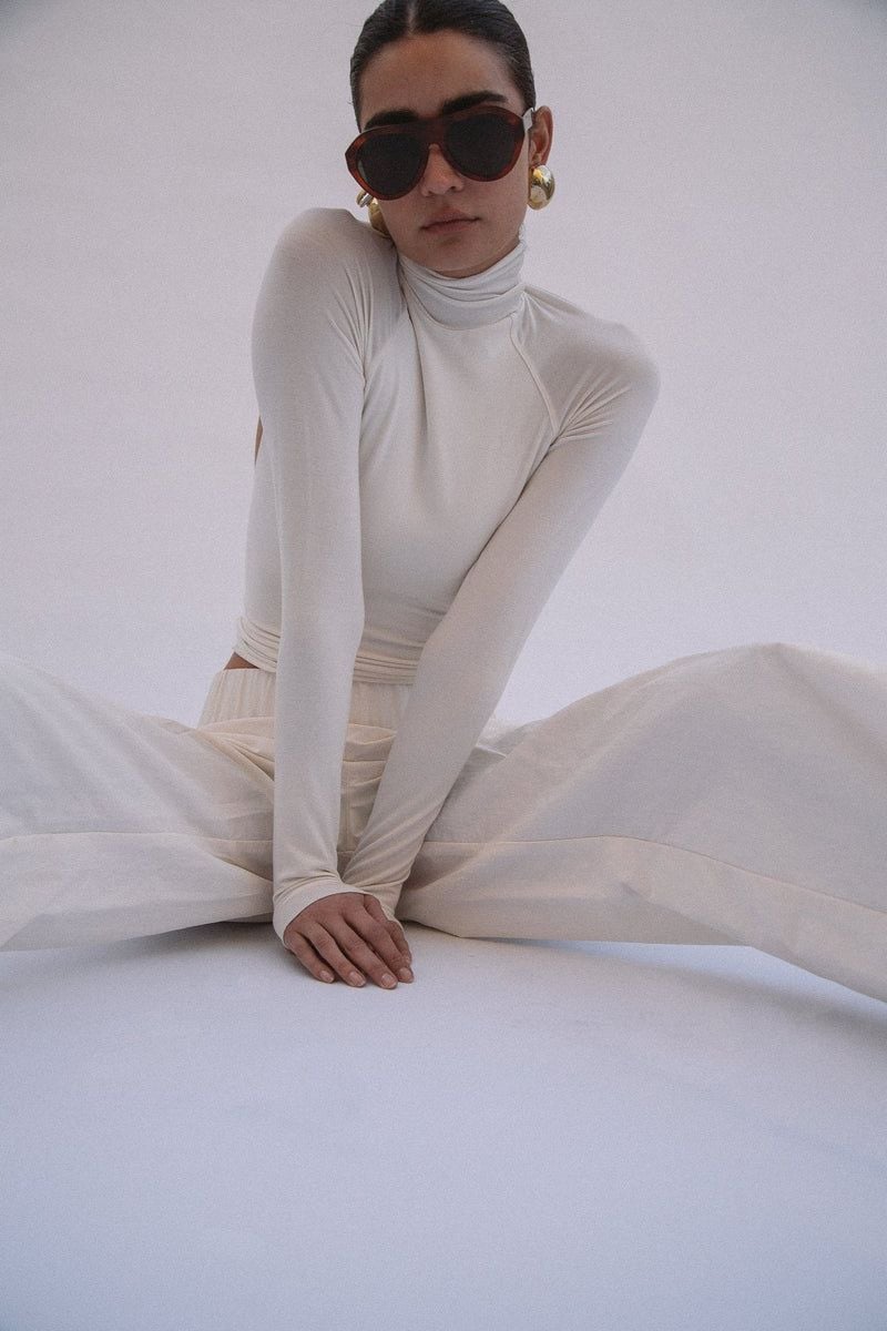 Margaux Long Sleeve Turtleneck Top