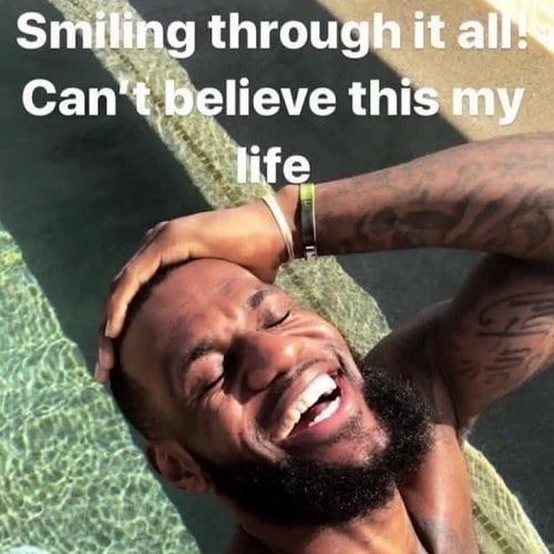 Things that make me feel like a LeBron who is gonna be okay