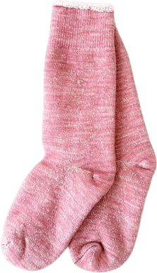 ROTOTO DOUBLE CREW FACE IN PINK SIZE SMALL