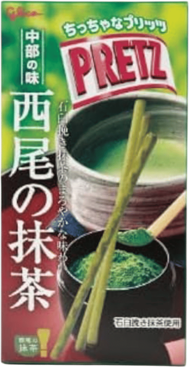 glico nishio matcha pretz