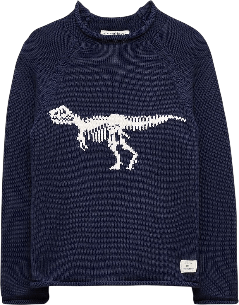 AMNH x J. Crew Dinosaur Rollneck